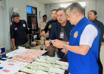 กาญจนบุรี – ผวจ.กาญจน์ ปูพรมปฏิบัติการกวาดล้างยาเสพติด No Drugs No Dealers ตรวจค้นจับกุม ผู้ค้า ผู้เสพ 3 อำเภอ รวบผู้ต้องหา 7 คน ของกลางยาบ้า-ไอซ์-เฮโรอีน