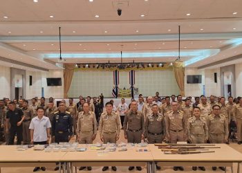 พังงา-จังหวัดพังงาเดินหน้าปฏิบัติการกวาดล้างยาเสพติด “No Drugs No Dealers” ปักธงชุมชนปลอดยาเสพติด