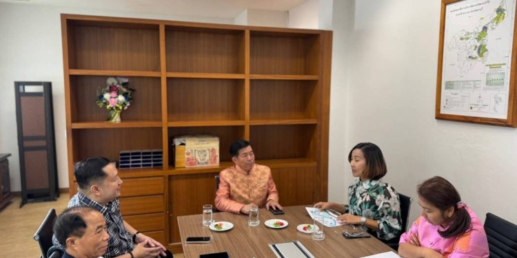 รองผู้ว่าฯ สระบุรี ต้อนรับผู้แทนสมาคมการค้าอินเตอร์อุตสาหกรรมร่วมมิตรไทย – จีน