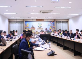 จ.สระบุรี เข้าร่วมการประชุมศูนย์ปฏิบัติการติดตามเร่งรัดการบำบัดรักษา พื้นฟูสภาพทางสังคม ป้องกันและปราบปรามยาเสพติด