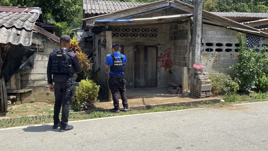 คนร้ายใช้เอ็ม.16 ยิงชายสูงอายุตาย1เจ็บ1ที่ระแงะ 13 Talknews Online