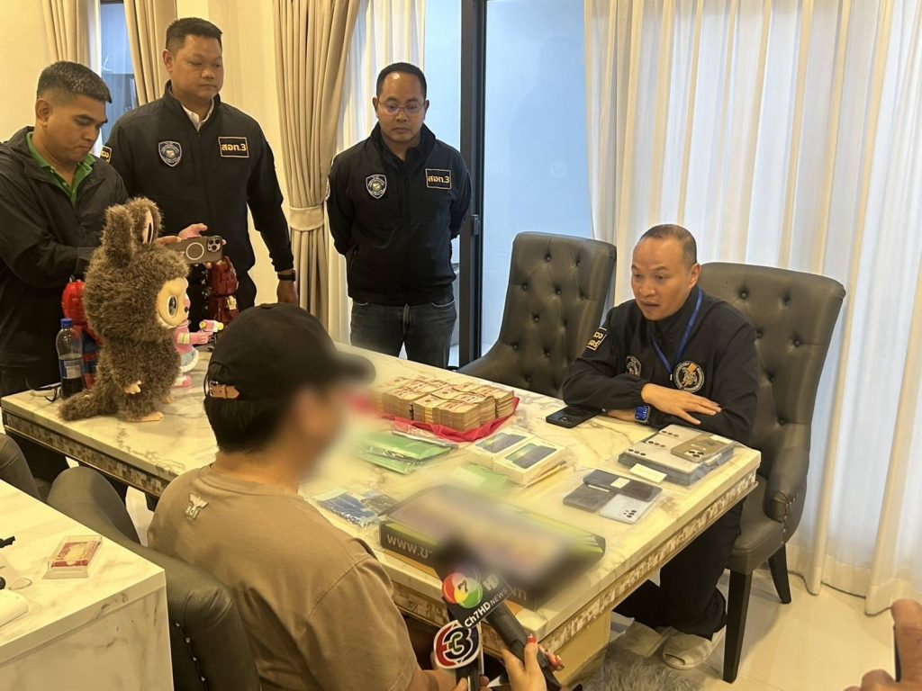 ตำรวจไซเบอร์ทลายเว็บพนัน 100 ล้านกลางปทุมธานี รวบผู้รับผลประโยชน์ พร้อมยึดทรัพย์กว่า 56 ล้าน 13 Talknews Online