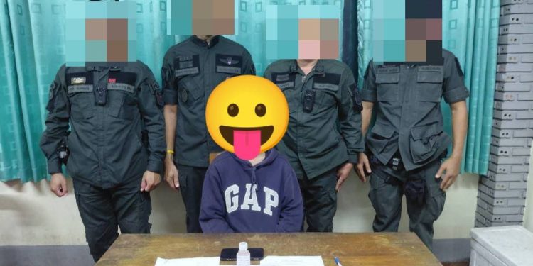 ด่านตรวจห้วยน้ำอุ่น จับกุมผู้ต้องหาพร้อมของกลางยาเสพติดและอาวุธปืน