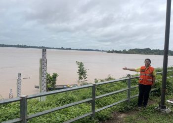 อำนาจเจริญ แม่น้ำโขงหนุนสูงแต่มีแนวโน้มลดลงนาข้าว 300 ไร่ มันสำปะหลังประมาณ 30 ไร่และพืชผักจำนวนมาก ปภ.ออกสำรวจ พร้อมให้การช่วยเหลือแล้ว