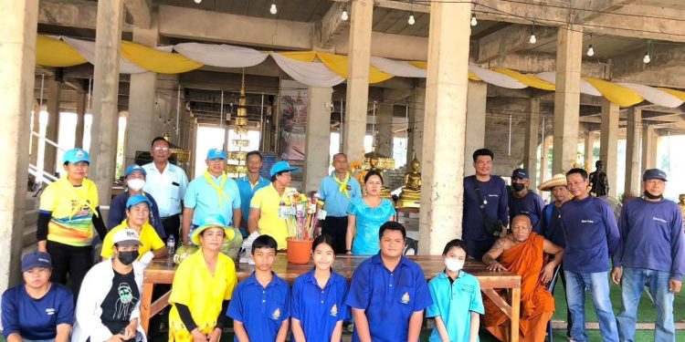 จัดกิจกรรมจิตอาสาบำเพ็ญสาธารณประโยชน์เนื่องในโอกาสวันแม่แห่งชาติ