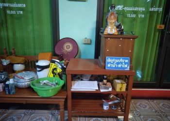 โจรใจบาป “ขโมย” ตู้บริจาควัดเด่นทัพชัยฯ คาดพวกขี้ยาฯ ทางวัดอยากได้ตู้คืน