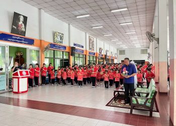 สิงห์บุรี / โรงเรียนพระกุมารเยซู บ้านแป้ง จัดสมโภชพระนางมารีย์ รับเกียรติเข้าสู่สวรรค์ทั้งกายและวิญญาณ