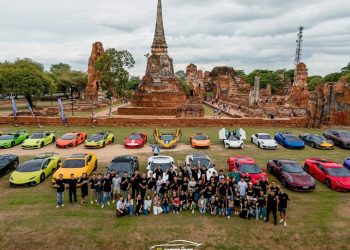 กาญจนบุรี – ผู้ชื่นชอบรถซุปเปอร์คาร์อย่าพลาด! แต่งเฟี้ยวเที่ยวชมบรรยากาศการรวมตัวของรถซุปเปอร์คาร์สุดหรูจากกลุ่ม Street Kings กว่า 50 คัน