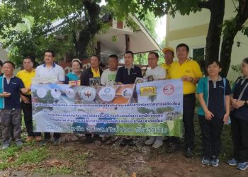 มูลนิธิโรงพยาบาลสวนดอกรวมน้ำใจ ส่งต่อกำลังใจช่วยผู้ประสบอุทกภัยน่าน