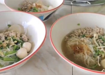 นครนายก – ก๋วยเตี๋ยวโรงทานชามใหญ่เลือกเส้นได้ตามใจชอบ