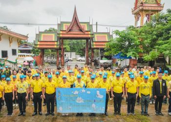 มทบ.210 นำจิตอาสาร่วมโครงการ “วัด ประชา รัฐ สร้างสุข” ถวายเป็นพระราชกุศลฯ