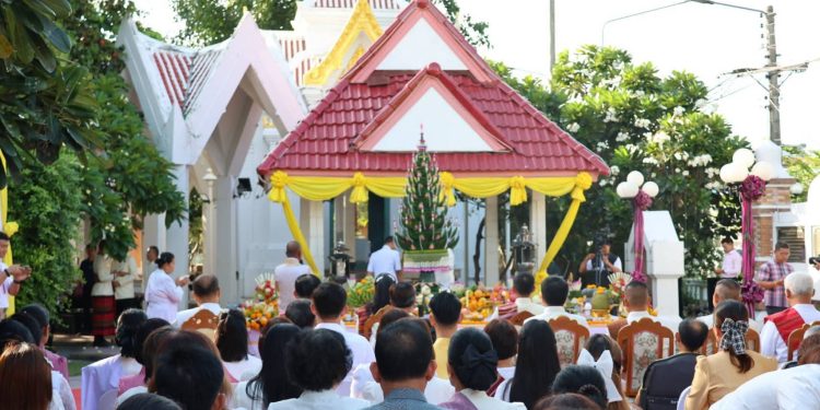 จ.มหาสารคาม จัดพิธีบูชามเหศักดิ์หลักเมือง เนื่องในวาระเฉลิมฉลอง 160 ปี เมืองมหาสารคาม พร้อมเชิญชวนร่วมงานเฉลิมฉลองฯ ซึ่งจัดระหว่างวันที่ 19-24 ส.ค.นี้ 12 จ.มหาสารคาม จัดพิธีบูชามเหศักดิ์หลักเมือง เนื่องในวาระเฉลิมฉลอง 160 ปี เมืองมหาสารคาม พร้อมเชิญชวนร่วมงานเฉลิมฉลองฯ ซึ่งจัดระหว่างวันที่ 19-24 ส.ค.นี้