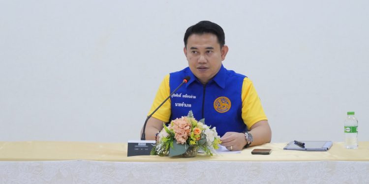 กาญจนบุรี – สังขละบุรี ประชุมเตรียมความพร้อม มท.1 ลงพื้นที่มอบบัตรประชาชนกลุ่มชาติพันธุ์ที่ได้รับสัญชาติไทยตามมติ ครม. 29 ต.ค.2568 พื้นที่สังขละบุรี จ.กาญจนบุรี