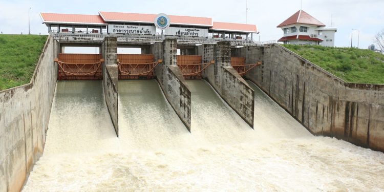กาฬสินธุ์เขื่อนลำปาวปรับลดปริมาณระบายน้ำ พร้อมเข้าสู่ช่วงกักเก็บ