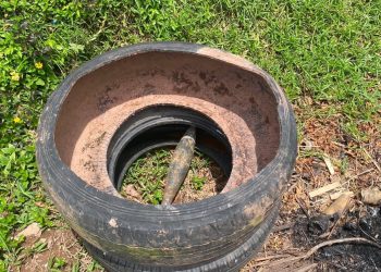 พบลูกระเบิดริมถนนที่บ้านนาขวาง – ตชด.เข้าตรวจสอบทันที