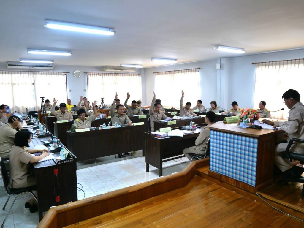 "ปิยะ สุทธนะ" ปธ.สภา ทต.ทุ่งโฮ้งเรียกประชุมฯ เพื่อพิจารณาเรื่องงบประมาณและข้อราชการการต่างๆในการประชุมสมัยสามัญ สมัยที่ 3 ครั้งที่ 2 ประจำปี 2568 13 Talknews Online