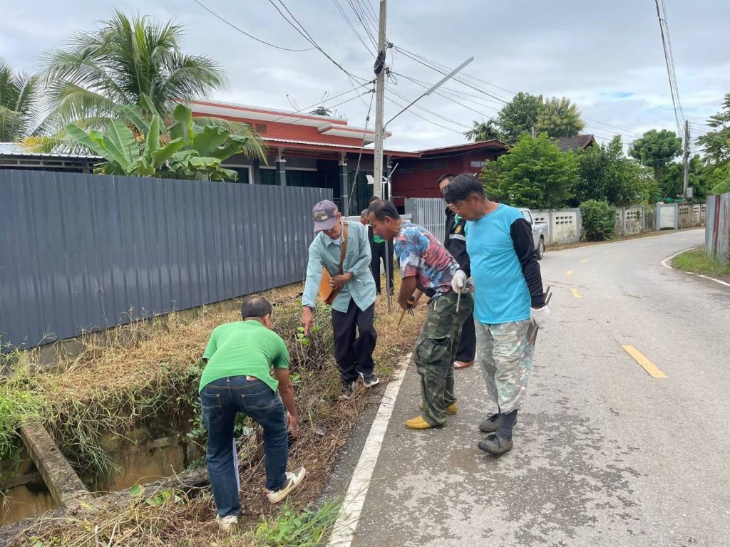 พ.ต.ท.ธงชัย เนื่องพืช นายก ทต.บ้านถิ่น มอบให้รองนายกฯ ลงพื้นที่ติดตามการดำเนินงานและสำรวจปัญหาในพื้นที่ฯ 13 Talknews Online