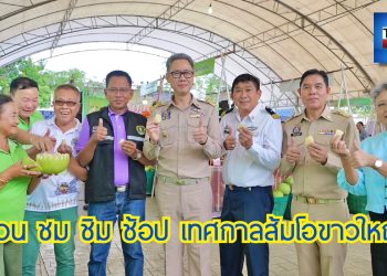 ชม ชิม ช้อป งานเทศกาลส้มโอขาวใหญ่ จากเกษตรชาวสวนโดยตรงในราคาย่อมเยา