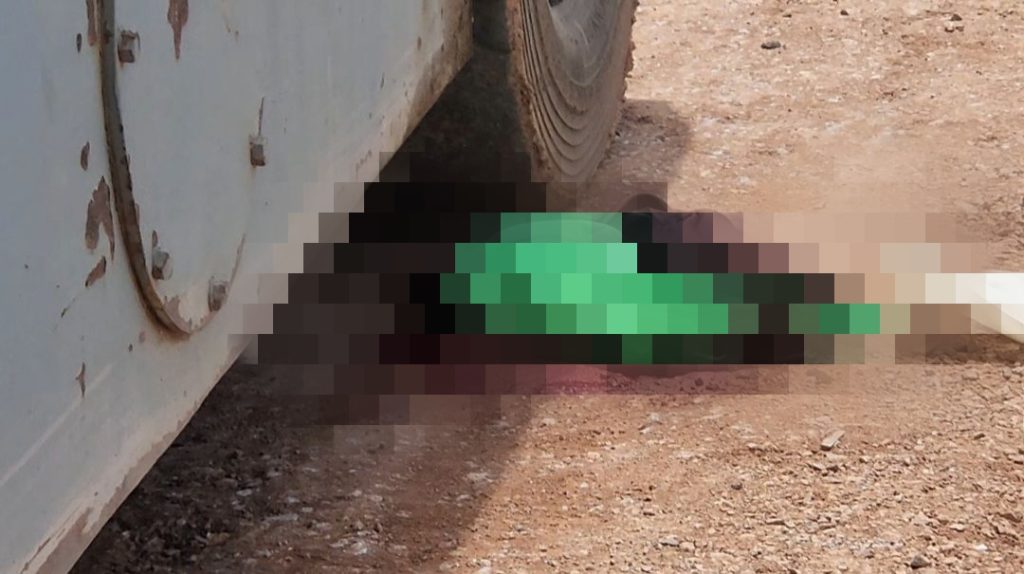 สยอง ! รถบดถนนทับคนงานก่อสร้างขณะทำงานเสียชีวิตคาที่ 13 Talknews Online