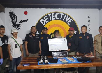 เบตง / หญิงชาวมาเลเซียขโมยเงินในร้านขายกระเป๋าสถานที่ท่องเที่ยว