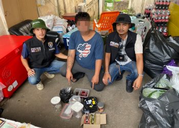 เบตง / ลักลอบขายน้ำต้มกระท่อม ยาแก้ไอ กัญชา