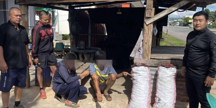 ชัยภูมิวงจรปิดจับภาพแก้งวัยรุ่นตะเวนขโมยถ่านก่อไฟจนชาวบ้านเดือดร้อน