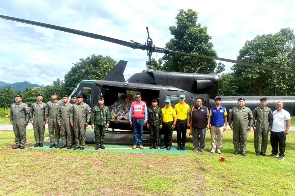 แม่ฮ่องสอนต้องใช้ ฮ ขนส่งสิ่งของบรรเทาทุกข์ไปยังหมู่บ้านอีกหลายแห่งที่เส้นทางยังถูกตัดขาด 13 Talknews Online