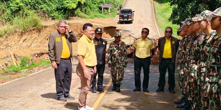 ผู้อำนวยการสำนักบริหารพื้นที่อนุรักษ์ที่ 13 ลงพื้นที่ตรวจติดตามงานและความเสียหาย อุทยานแห่งชาติแม่จริม