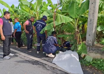 ปทุมธานี คิดว่าคนเมาที่แท้หนุ่มขับรถ จยย.ชนเสาไฟฟ้าดับคาที่