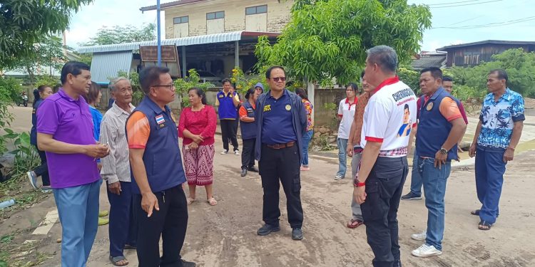 ชัยภูมิ ชาวบ้านสุดทนติดป้ายขายบ้านหนีน้ำท่วม