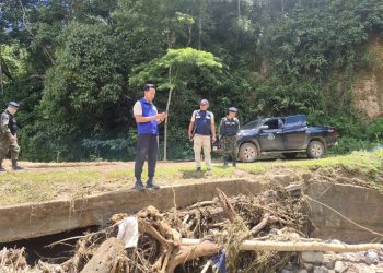 แม่สะเรียงต้องเฝ้าระวังพื้นที่หนักหลังพบฝนตกหนักและกระทบกับหลายหมู่บ้าน