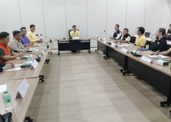 “ทศพล” ประเดิมประชุมแก้อุทกภัยช่างเคี่ยนงานแรก เน้นเป็นโซ่คล้องกลางเชื่อมทุกหน่วยงานตั้งวอร์รูมแก้ปัญหาแบบยั่งยินขับเคลื่อนทิศทางเดียวกัน