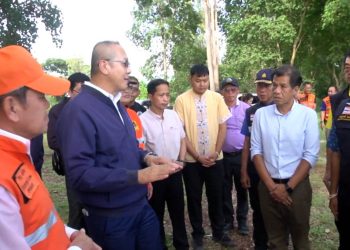 สกลนคร เลขาธิการ สทนช. ติดตามการบริหารจัดการน้ำหนองหาร