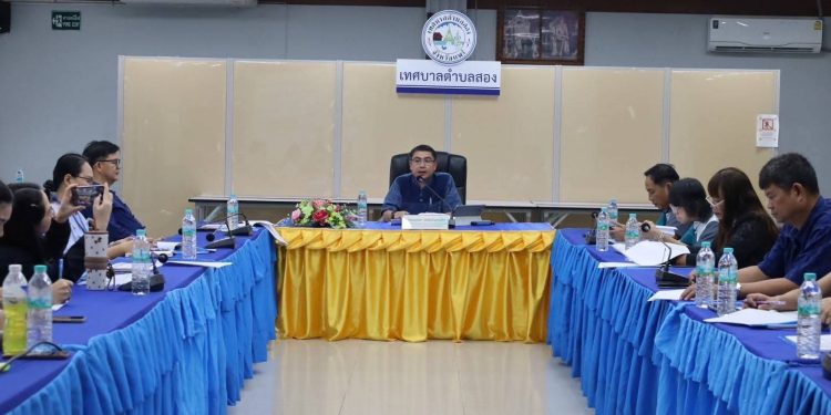 ทต.สอง “ประชุม” คณะอนุกรรมการฝ่ายกลั่นกรองโครงการ ที่ขอรับการสนับสนุนฯกองทุนหลักประกันสุขภาพ