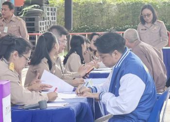 ปราจีนบุรี บรรยากาศสมัครนายก อบต.ท่าตูมคึกคัก