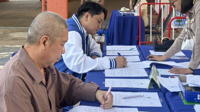 ปราจีนบุรี บรรยากาศสมัครนายก อบต.ท่าตูมคึกคัก 13 Talknews Online