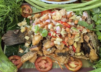 อำนาจเจริญ วัฒนธรรมจังหวัด จัดกิจกรรม ” ปลายำตะไคร้” 1 จังหวัด 1 เมนู เชิดชูอาหารถิ่น เพื่อสร้างสรรค์ต่อยอดภูมิปัญญาอาหารถิ่นของอำนาจเจริญ