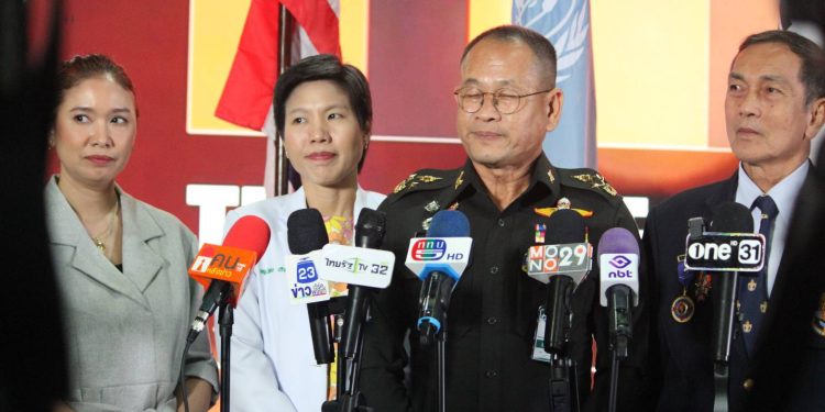 “ผอ.อผศ.” ประธานแถลงข่าวโครงการ “THE LITTLE TIGER PROJECT” จัดทำภาพยนต์ มหาสงครามเกาหลี เปิดกล้อง ต้นปี 69 รายได้นำไปจัดซื้อเครื่องอุปกรณ์ทางการแพทย์ มอบ รพ.ทหารผ่านศึก