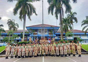 หน่วยงานต่างๆในพื้นที่ อ.เบตง จ.ยะลา ร่วมจัดกิจกรรมเนื่องในวันพระราชทานธงชาติไทย (Thai National Flag Day)