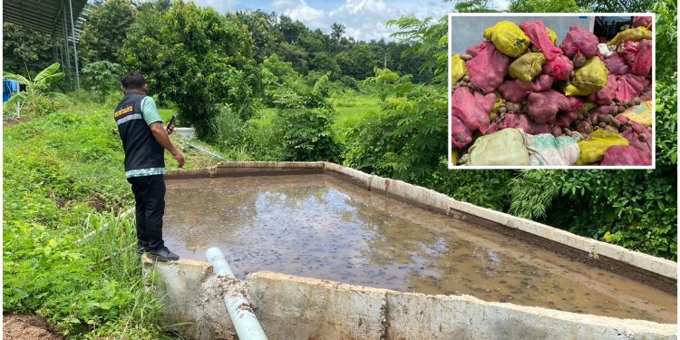 ชาวบ้านร้องโรงงานก่อมลภาวะและปล่อยน้ำเสียลงแห่งน้ำ จนท.ลงพื้นที่กำชับแก้ไขด่วน