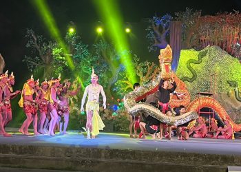 เปิดแล้วยิ่งใหญ่อลังการ การแสดงแสง เสียง เปิดตำนานบั้งไฟพญานาค ครั้งที่ 24 เทศกาลออกพรรษาและบั้งไฟพญานาค ประจำปี 2568