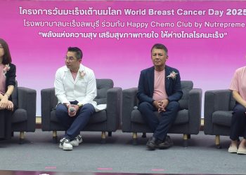 จังหวัดลพบุรี รพ มะเร็ง เปิดกิจกรรมจัดนิทรรศการวันมะเร็งเต้านมโลก