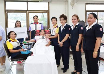 เหล่ากาชาดจังหวัดแพร่ ร่วมกับโรงพยาบาลแพร่ ออกหน่วยรับบริจาคโลหิต ดวงตา และอวัยวะ ประจำเดือนตุลาคม 2568 ที่ อ.วังชิ้น