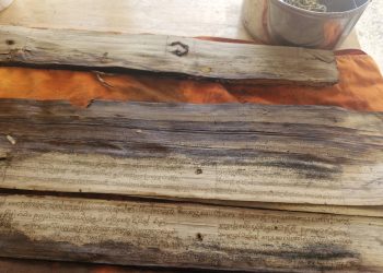 สืบสานภูมิปัญญาภารกิจ “กู้ชีพใบลาน” วัดบุญยืน พระอารามหลวง อำเภอเวียงสา จ.น่าน