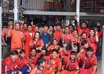 สิงห์บุรี / “ทำความดีด้วยหัวใจ” รวมพลังจัดเลี้ยงอาหารบุฟเฟ่ต์ถวายเป็นพระราชกุศล