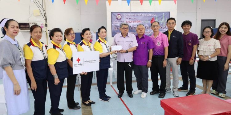 เหล่ากาชาด จ.แพร่ ร่วมกับ รพ.แพร่ ออกหน่วยรับบริจาคโลหิตฯ ประจำเดือนตุลาคม 68 ที่สนง.ไฟฟ้าฯ จ.แพร่