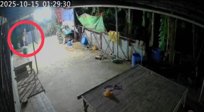 ปราจีนบุรี ตำรวจ- ผู้ใหญ่บ้าน-ผู้ช่วยฯ รวบหนุ่มใหญ่ฉกของวัดกลางดึก