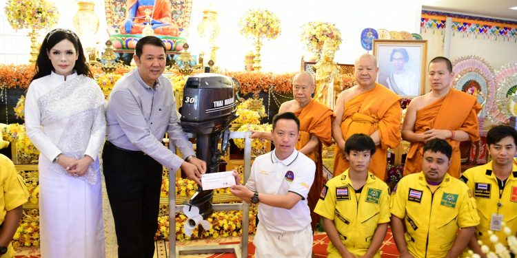 “กฐินพุทธเมตตามหาบารมี” ณ วัดกิ่วกาญจน์ เชียงของ ผู้มีจิตศรัทธาร่วมสร้างอุโบสถ ถวายเป็นพุทธบูชา