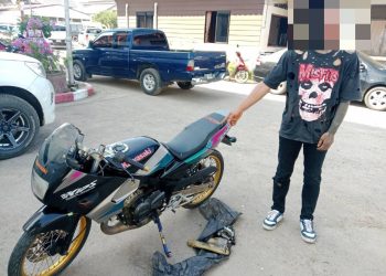 ตำรวจเมืองน่าน รวบ “แวนด้า สายเขียวนาน้อย” ลักรถจักรยานยนต์ หนีไม่รอด