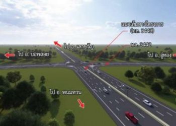 กาญจนบุรี – กรมทางหลวงเร่งพัฒนา เส้นทางจารจร 4 ช่องจารจรเชื่อมต่อกาญจนบุรี – สุพรรณบุรี เพื่อความสะดวกแก่ผู้ใช้เส้นทาง ด้านการขนส่งสินค้าและท่องเที่ยว